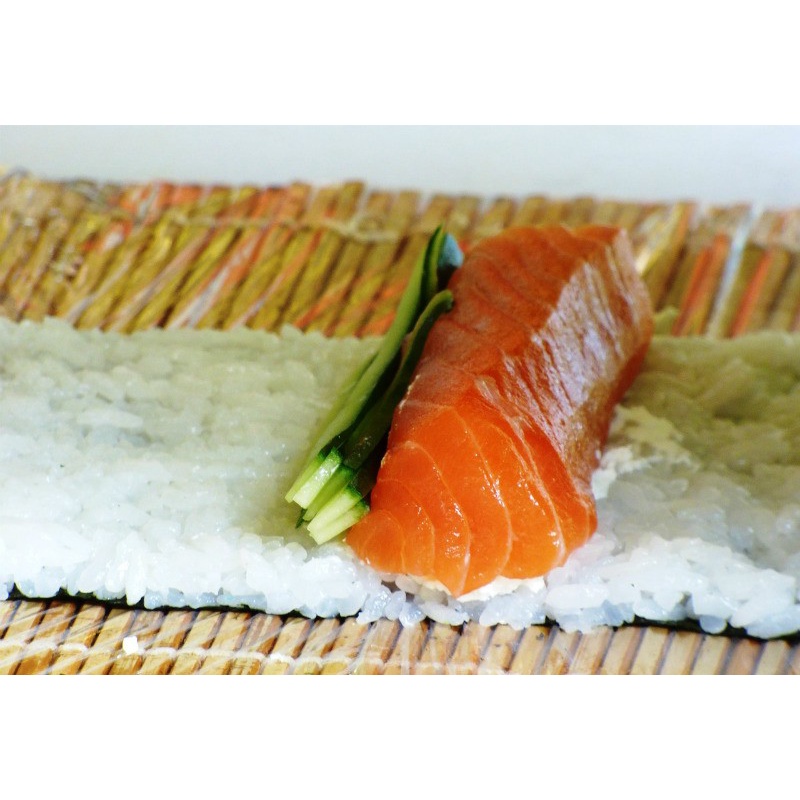 Tikar Bambu Sushi Penggulung Alas Gulung Sushi Rotan / Sushi Roller Murah