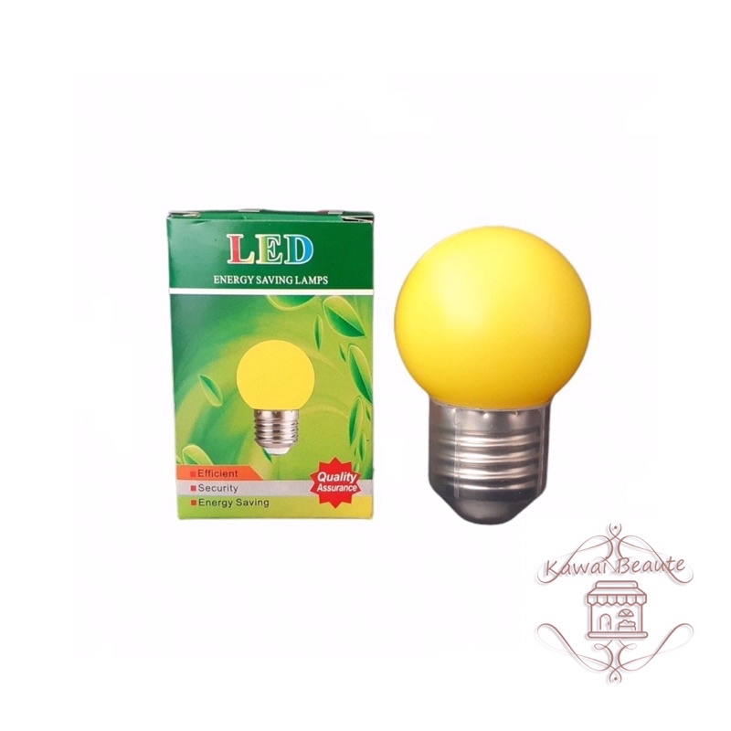 Lampu Led Cosco Ping Pong 3 Watt Warna (Merah - Kuning - Hijau - Biru - Putih) Isi 200 pcs/ctn