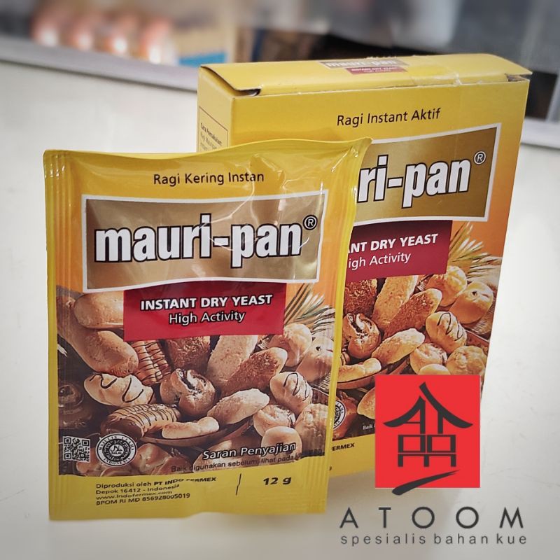 

Mauripan sachet 12 gram