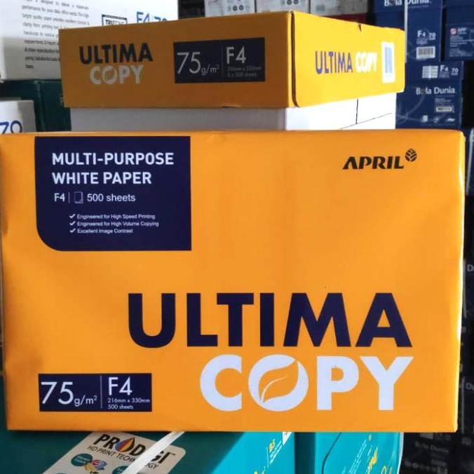 

Kertas F4 75 gram Ultima Copy Paper Star Seller Termurah
