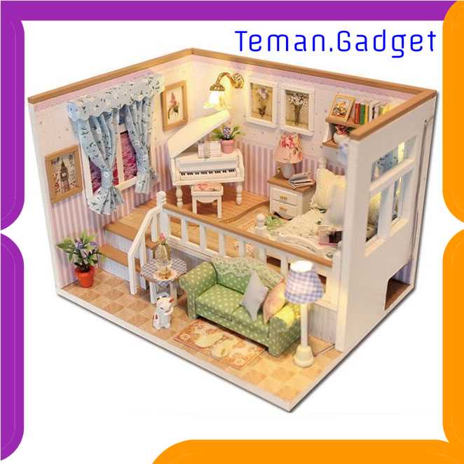 TG-MA Sylvanian Cute Room Miniatur Rumah Boneka 3D DIY 1:24 Cover - M026