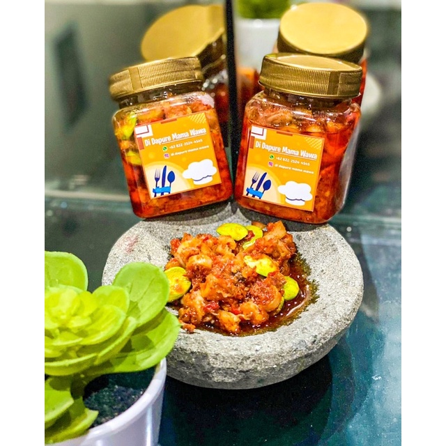 

Sambal cumi ori/cumi pete