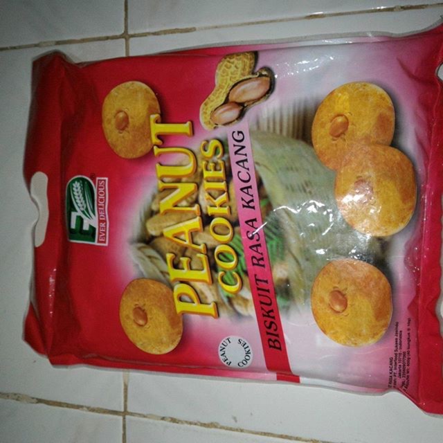 

Everdelicious Peanut Cookies Biskuit Rasa Kacang ever delicious kacang