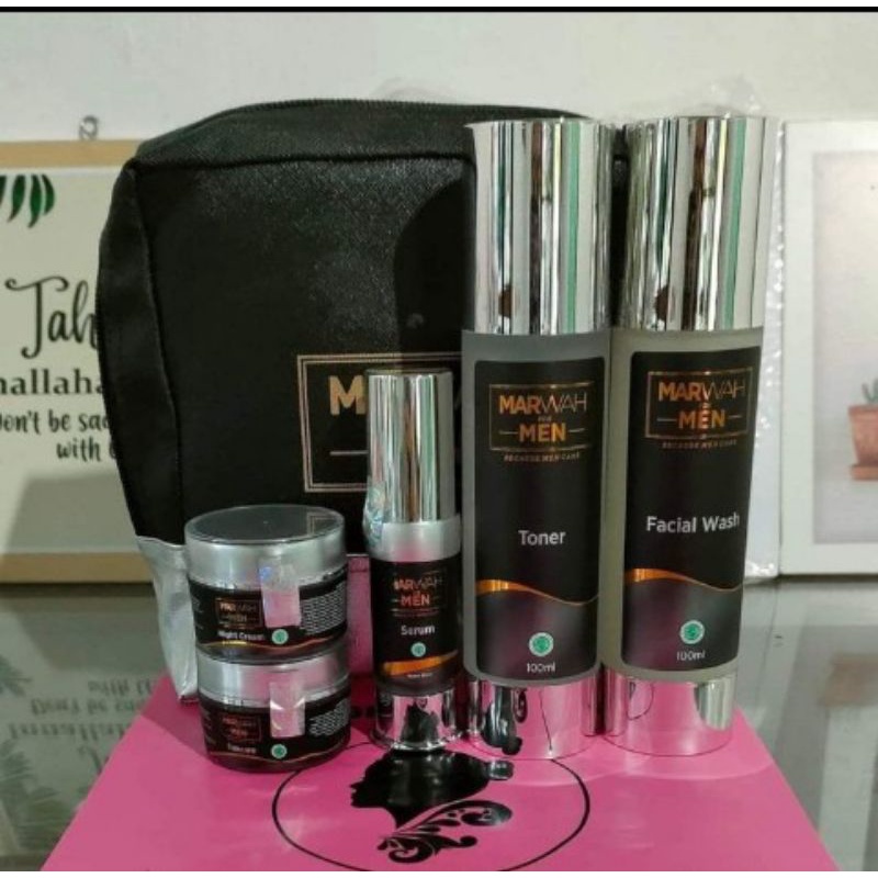 skincare marwah for men untuk pria