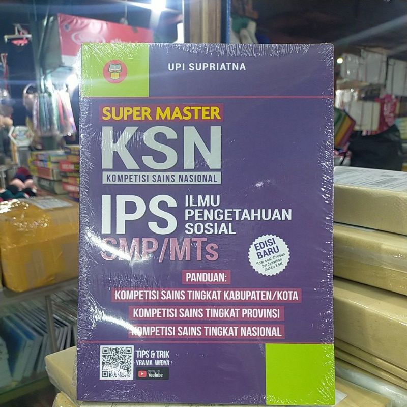 BUKU SUPER MASTER KSN IPS UNTUK SMP/MTS.
