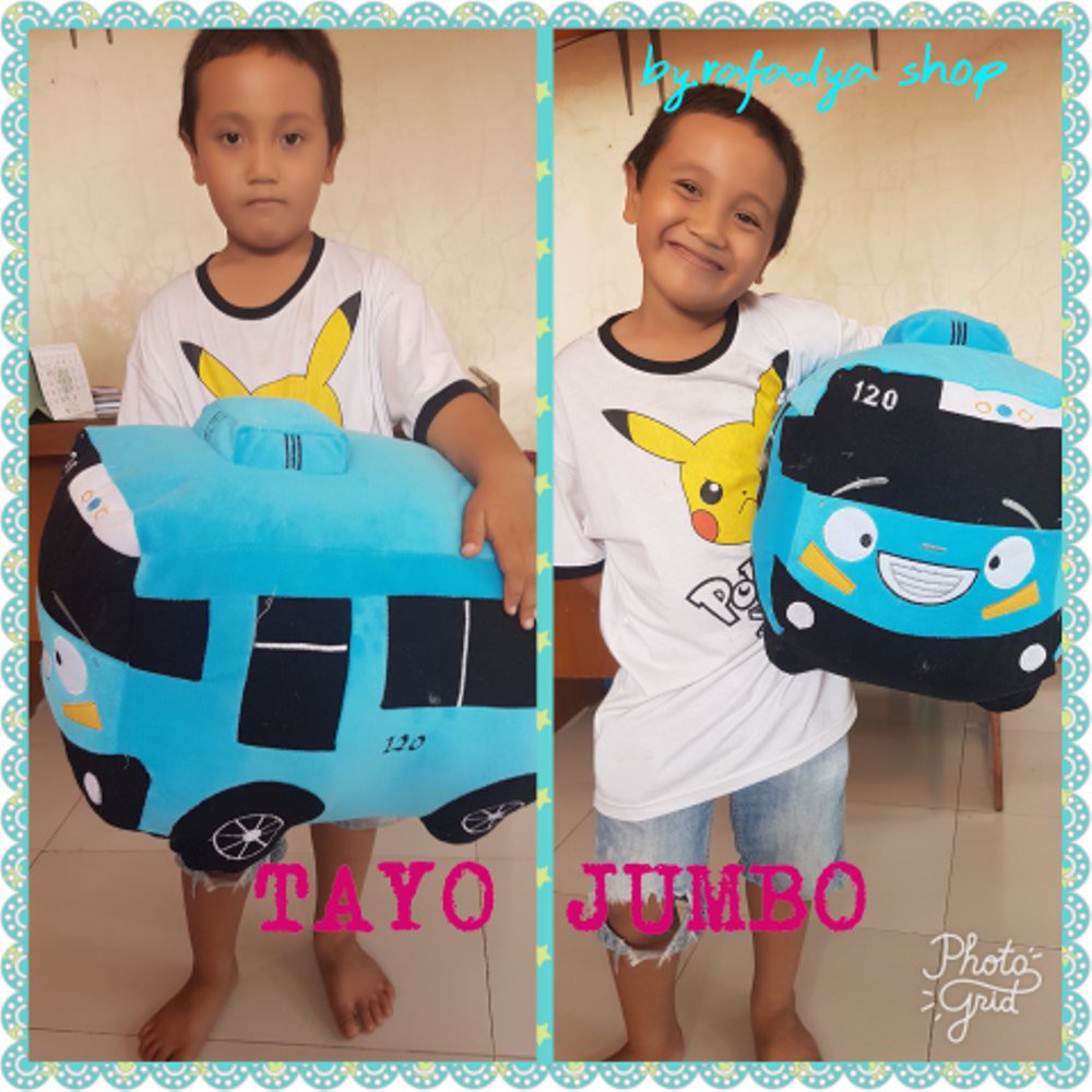 Boneka Bus Tayo Jumbo Terlaris