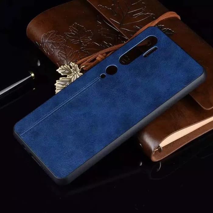 [Premium Quality] Leather Case Xiaomi Mi Note 10 - Mi Note 10 Pro