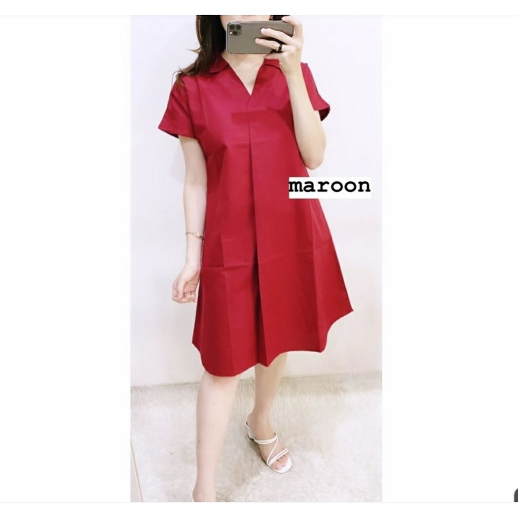 *[HNFK] Dress Wanita / Dress Laina  / Dress Wanita Korea / Pakaian Wanita Terbaru / Dress batik