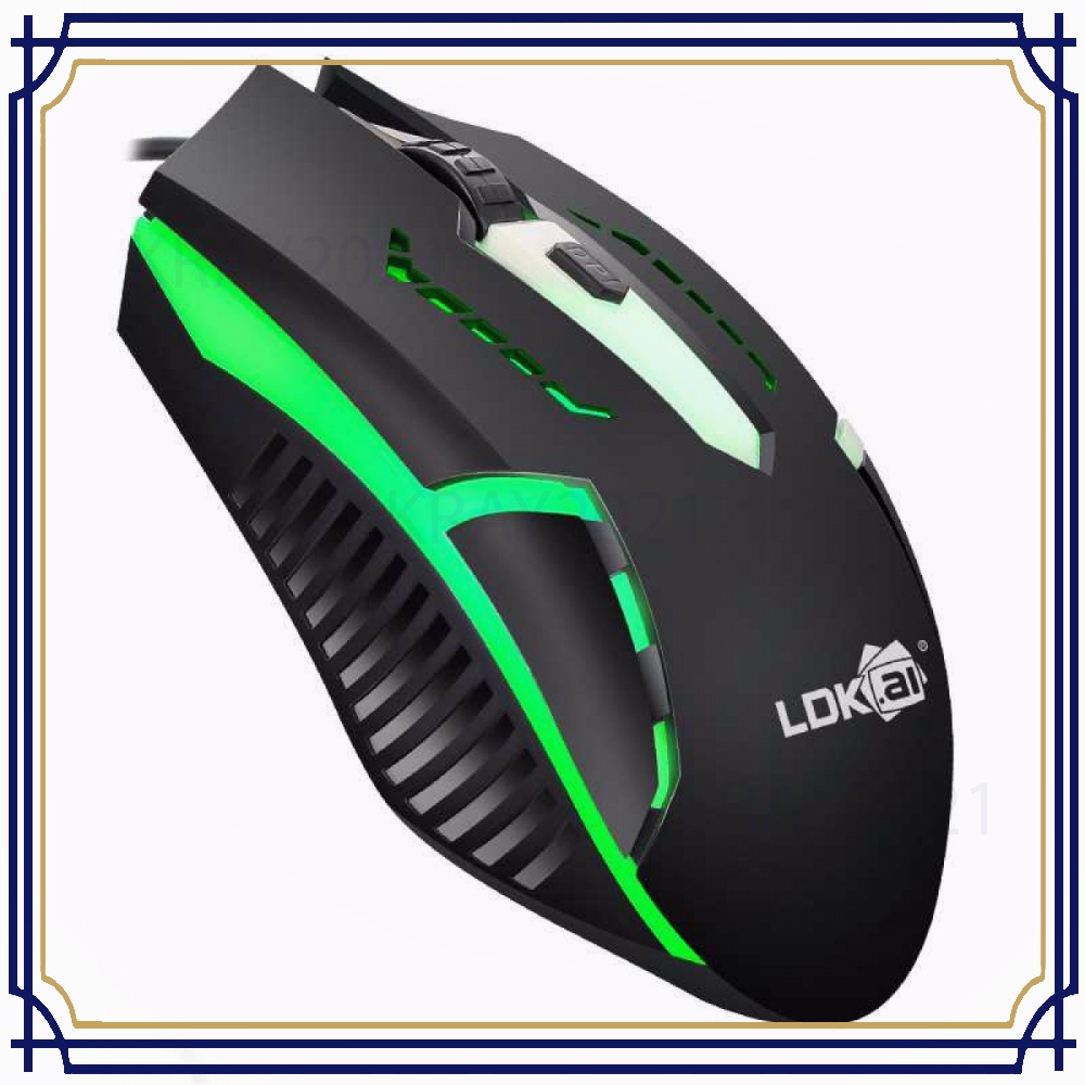 Mouse Gaming LED RGB 1200 DPI - D2