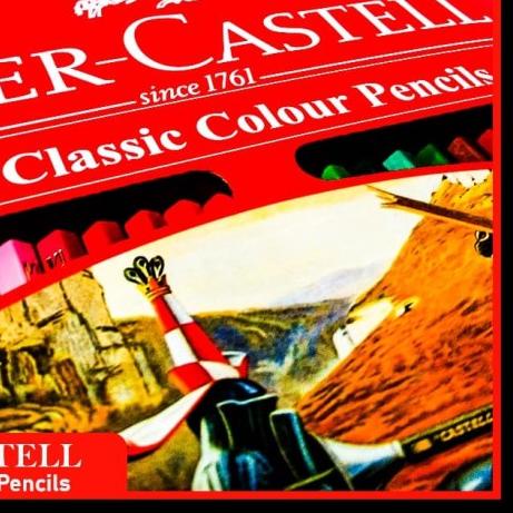 

♪ Pensil Warna Faber Castell Classic Colour Pencil 24 warna ⅎ