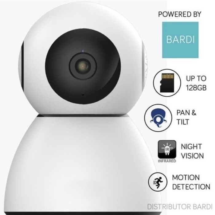 BARDI SMART INDOOR PTZ IP CAMERA BABY MONITOR - CCTV INDOOR WIFI-1