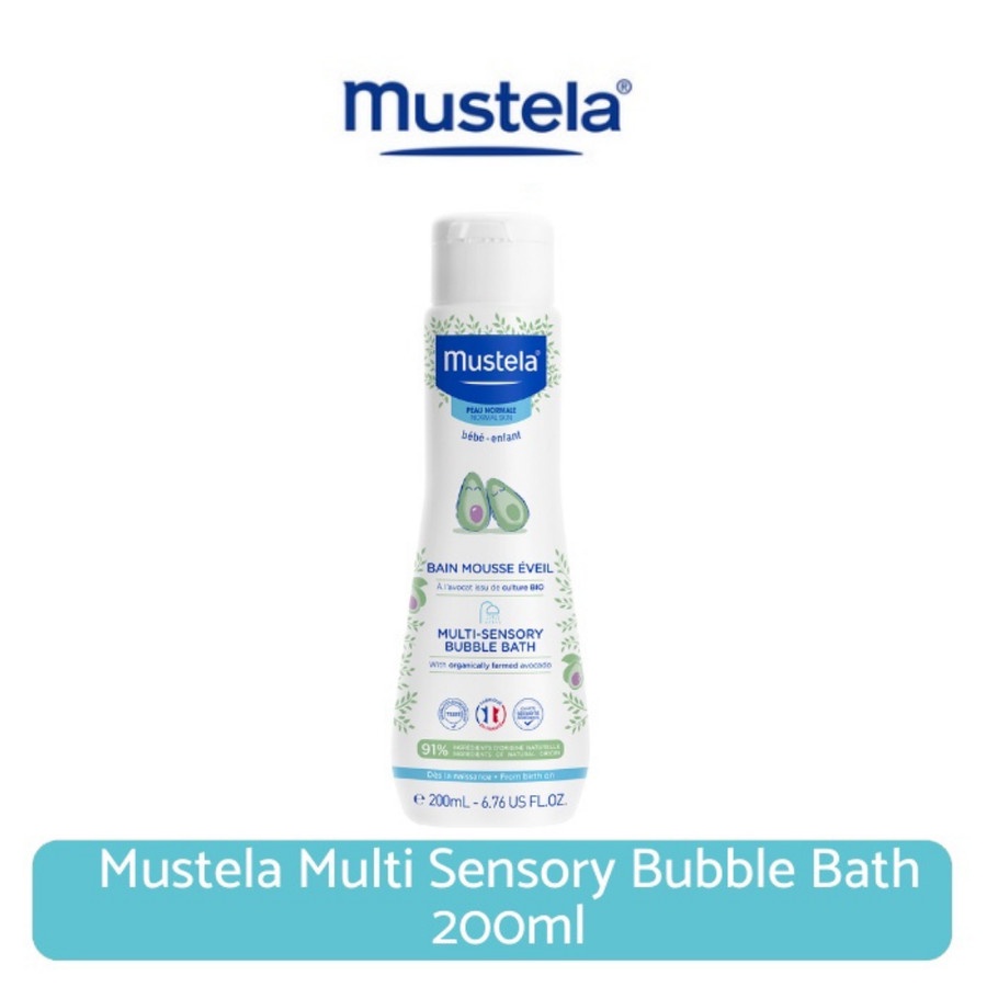 MUSTELA MULTI SENSORY BUBBLE BATH 200ML