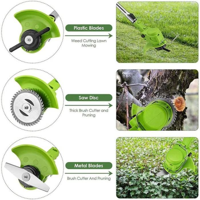 Mesin Potong Rumput 12V/48V Mesin Pemotong Rumput Mesin Rumput Baterai