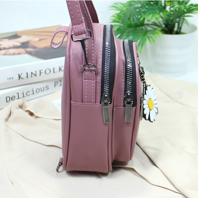 Luna Aura Tas Ransel Minixo Wanita 3in1 Simple Tiga Ruang Slingbag Wanita Terbaru 2023 Tas Selempang Wanita Kekinian Tas ootd