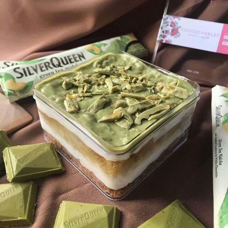 

DESSERT BOX SILVERQUEEN GREENTEA