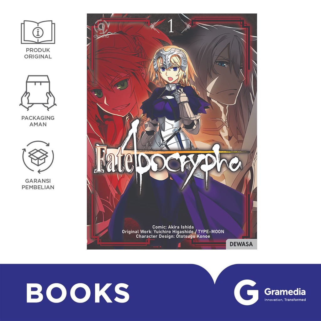 Gramedia Bali - AKASHA : Fate/Apocrypha 01