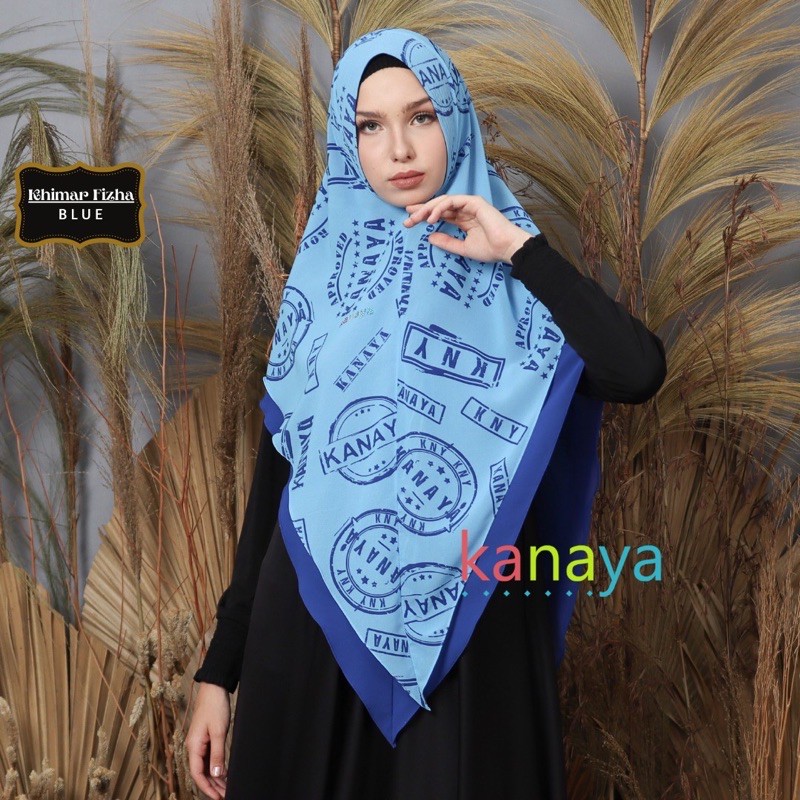 Khimar Fizha printing by kanaya