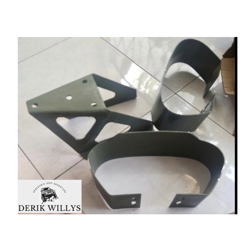 Bemper Belakang Mobil Jeep Willys CJ Utility Bumper dll