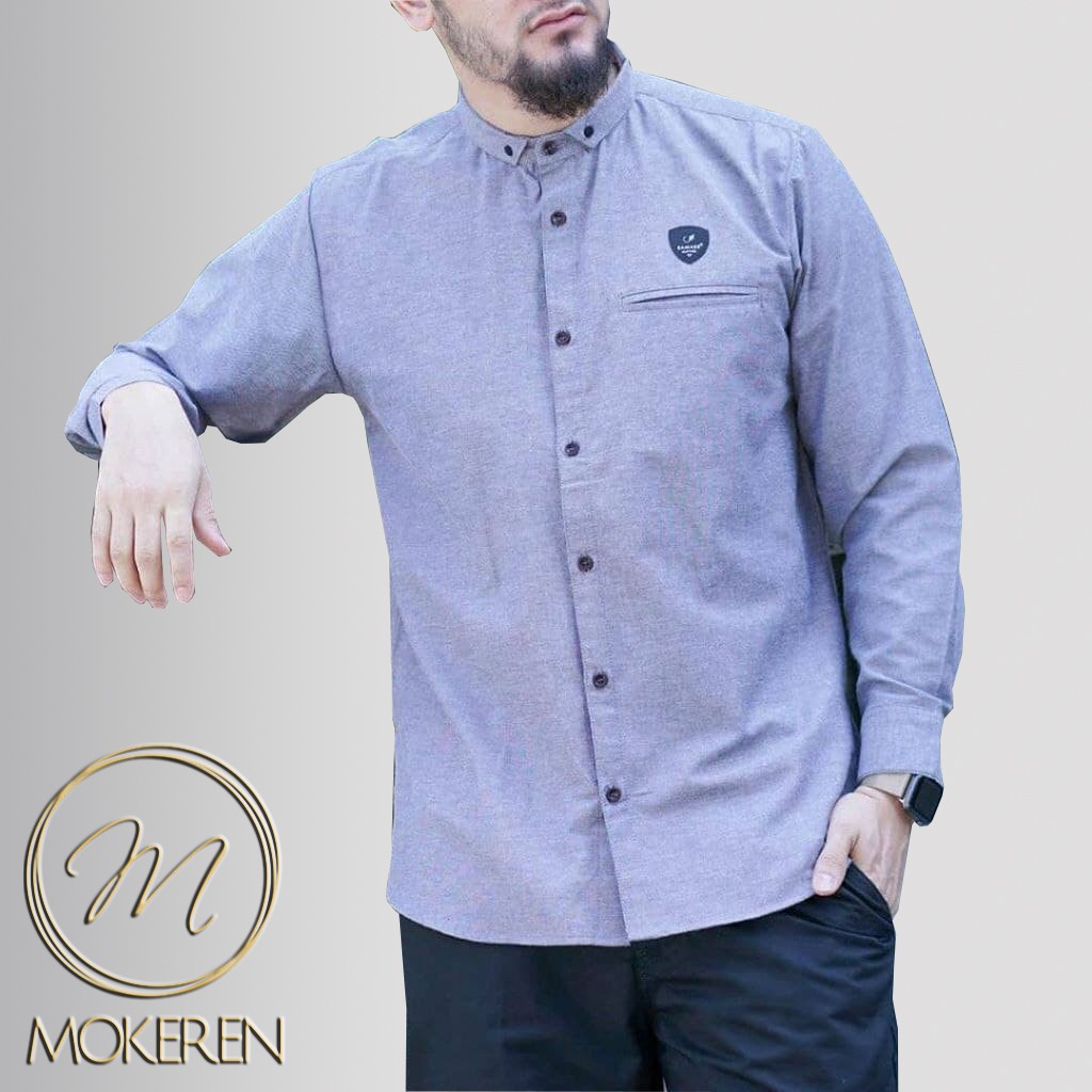 BAJU KOKO MODERN / SAMASE KEMEJA KOKO / KEMKO SAMASE DARK GREY