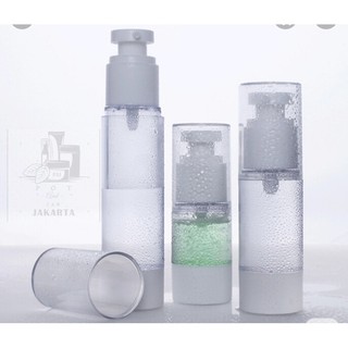 Image of thu nhỏ 15ml 30ml 50ml Airless Pump Lotion/Spray Botol Tanpa Selang HIGH QUALITY/ travel bottle (BS) #4