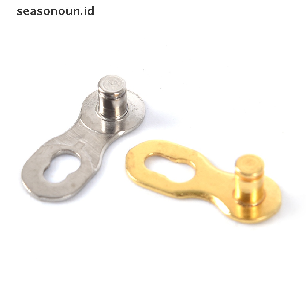 【seasonoun】 Bicycle Chain Link Connector Joints Magic Buttons Speed Quick Master Links Chain .