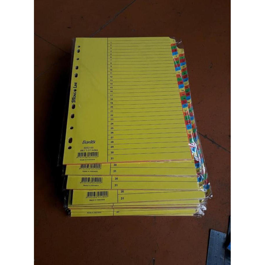 

BEST SELLER Kertas Pembatas Bantex A4 6052 TERJAMIN