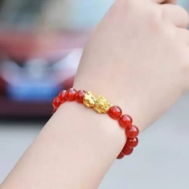 GELANG PIXIU LAPIS EMAS 18K