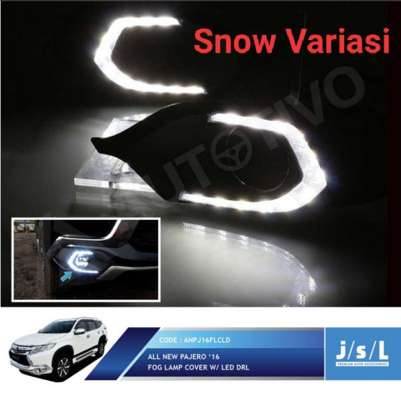 Fog Lamp Activo All New Pajero 2016 2018 Foglamp Led DRL