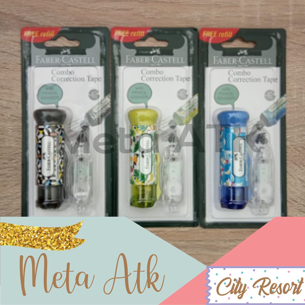 

Tipex Kertas / Correction Tape Faber Castell QDR-506 Motif