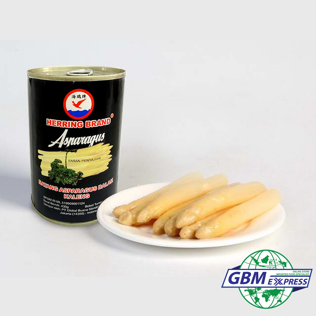 

Herring Brand Medium Pack Canned Asparagus Spears 430g - 12Pcs