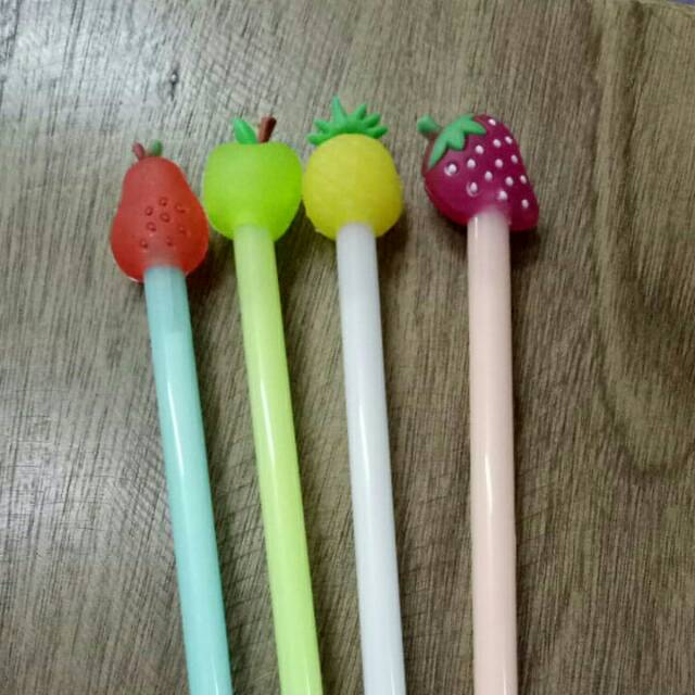 

Pulpen Buah Buahan / Pulpen Bentuk Buah / Pena Buah