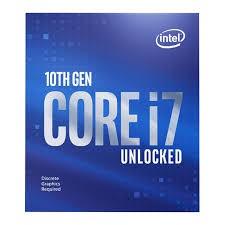 PROCESSOR INTEL CORE 8 i7 10700 BOX SOCKET 1200 COMET LAKE