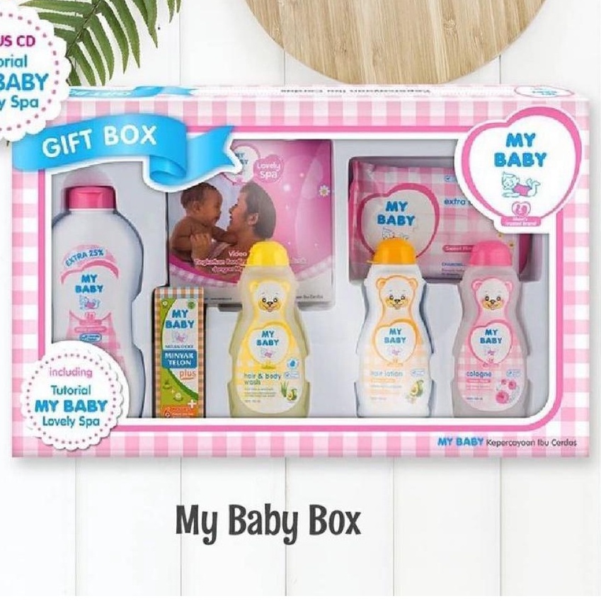 PAKET KADO BAYI MY BABY BOX PAKET PERAWATAN BAYI - MY BABY BOX GFT SEX BOX