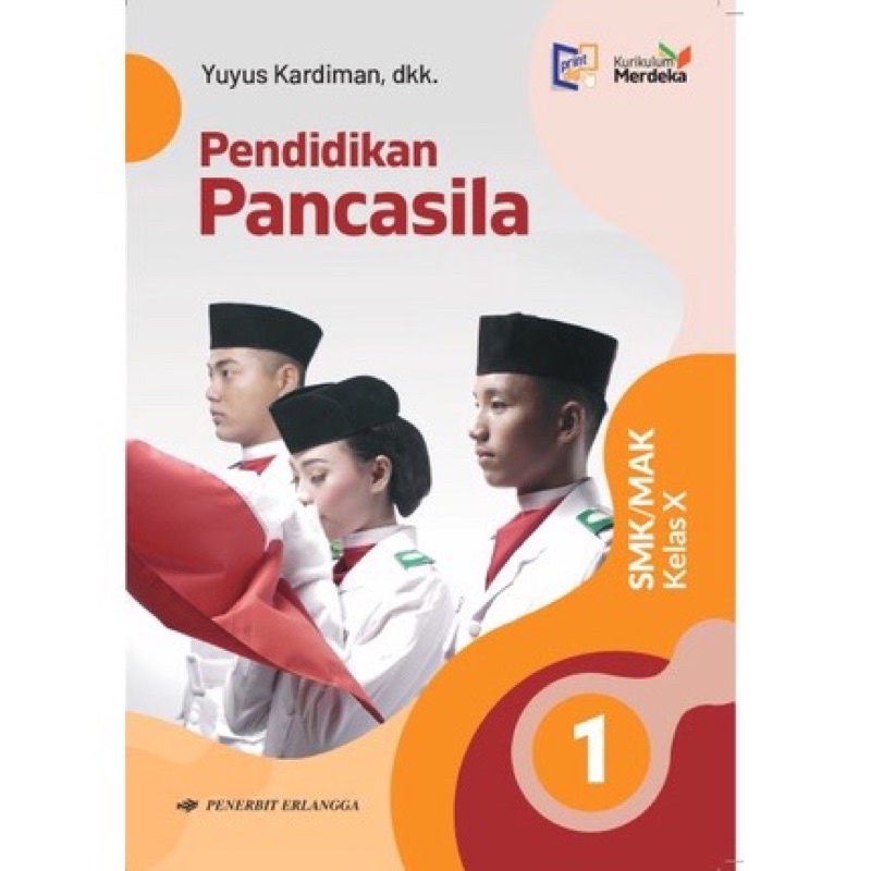 Jual Buku Pendidikan Pancasila Kelas 10 X 1 Merdeka Erlangga