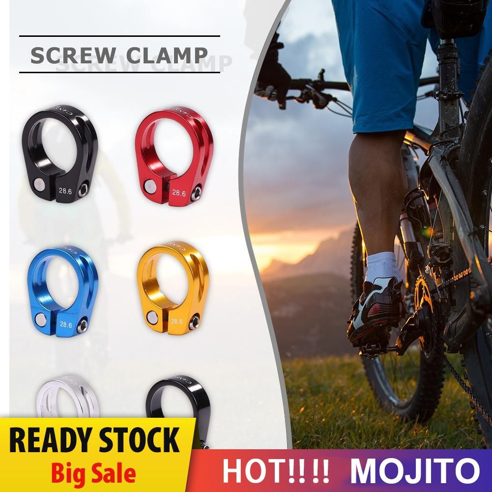 MOJITO Aluminium Alloy MTB Cycling Seat Tube Clip Bicycle Bike Release Seatpost Clamp