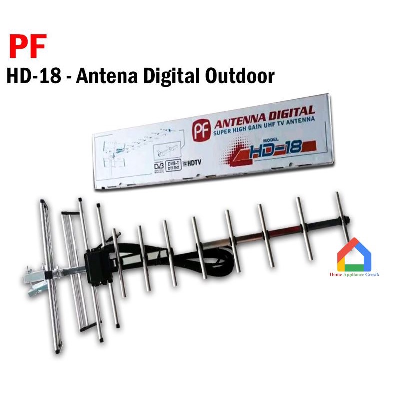 Antena TV Digital / Analog HD 12  - Very High Gain Antena Digital HD 12
