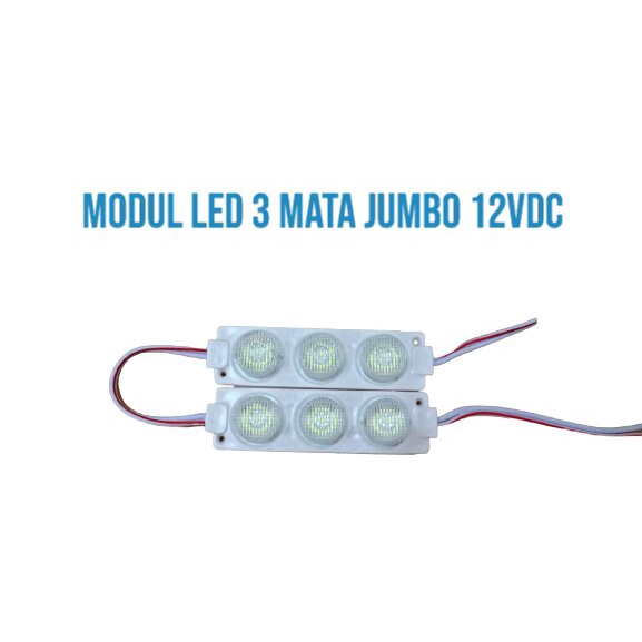 MODUL LED TV 3W 12V 3 MATA BESAR JUMBO