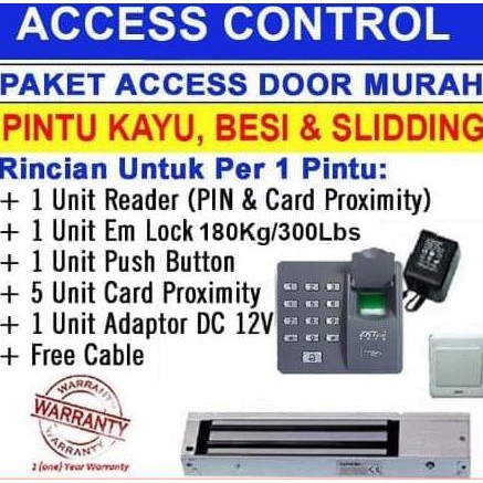 SIDIK JARI / KUNCI PINTU DIGITAL / DIGITAL DOOR LOCK / FINGER PRINT