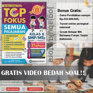 TOP FOKUS SEMUA PELAJARAN SMP KELAS 8