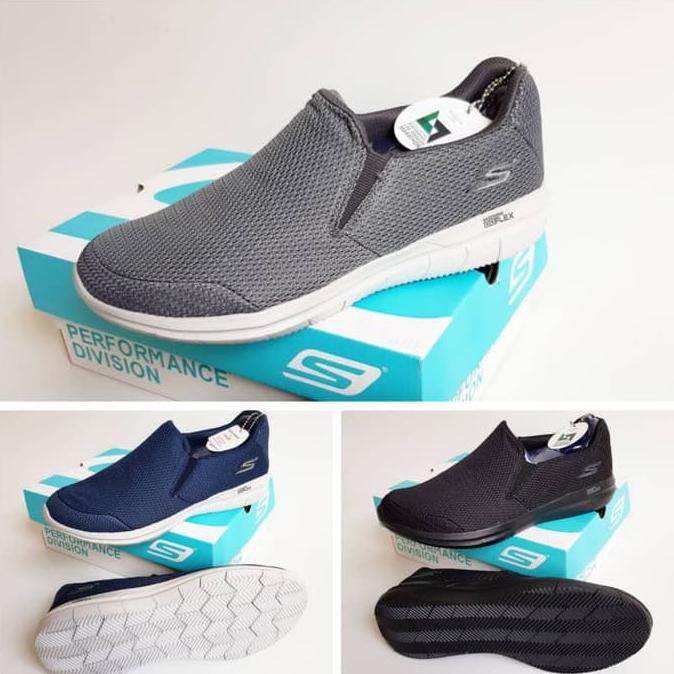 promo sepatu pria skechers/skecher/sketchers/sketcher goflex completion terbaru