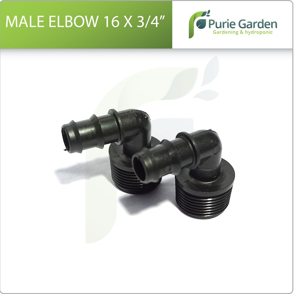 Male Elbow D. 16 x 3per4 Irritec