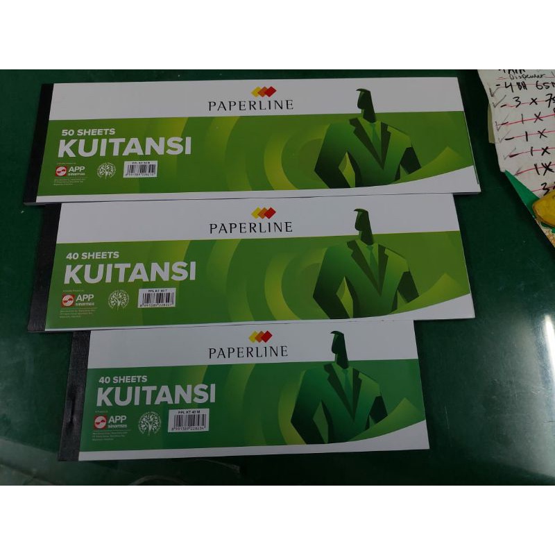 

[PACK ISI 10] KWITANSI BESAR PAPERLINE 50 LEMBAR / KUITANSI