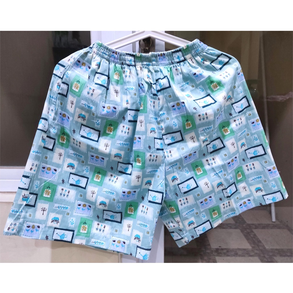 Celana Hawai / Celana Boxer / Santai Unisex Katun Jepang All Size