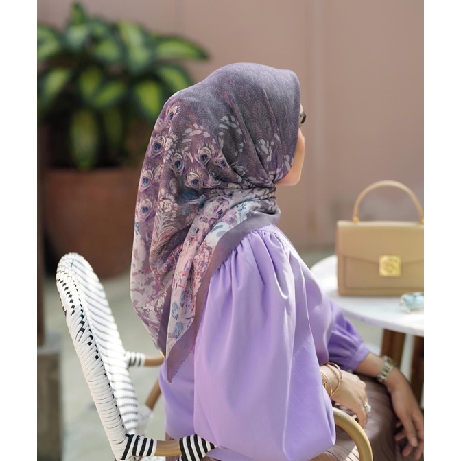 Buttonscarves ederra viola