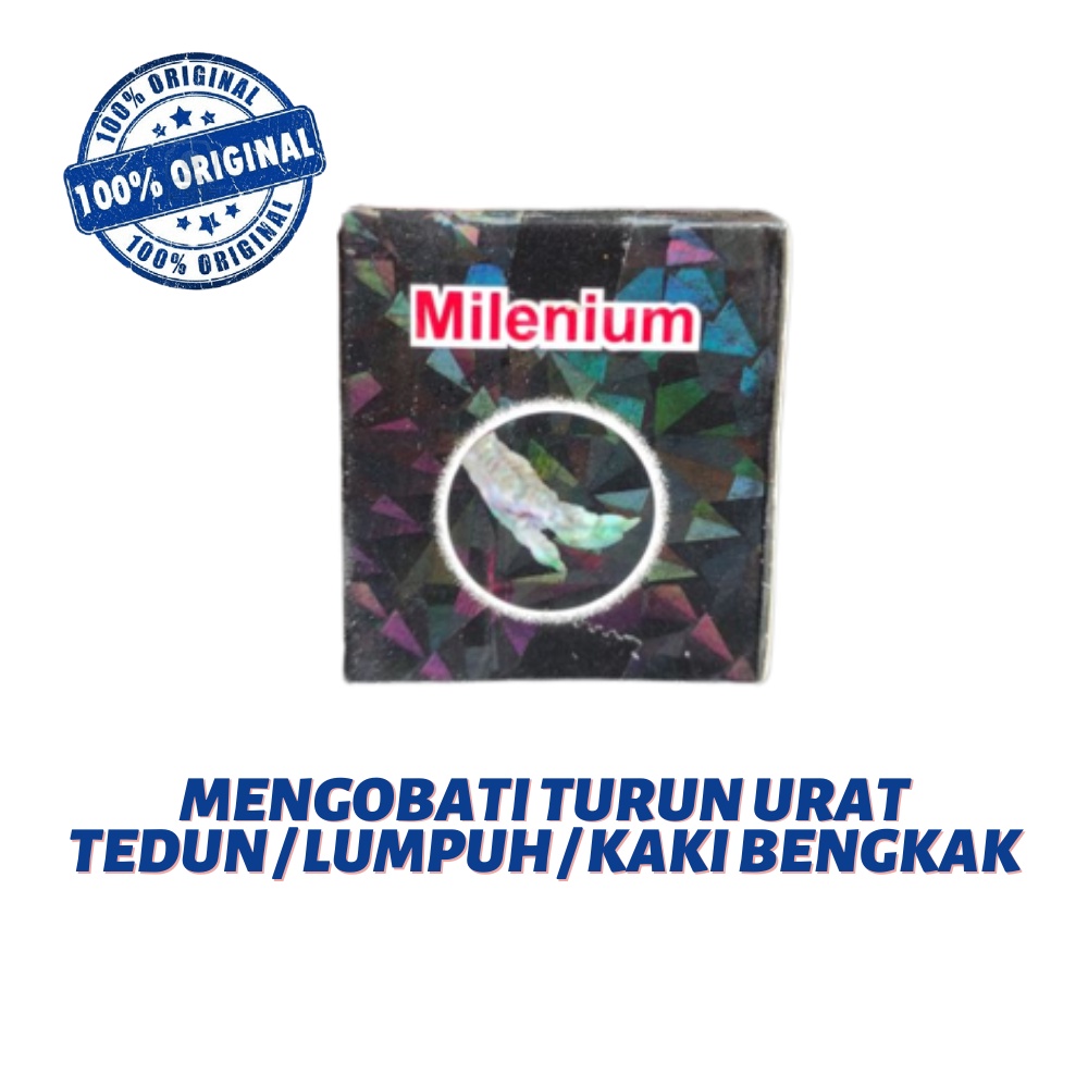 kapsul Milenium Turun Urat hologram - 5 kapsul