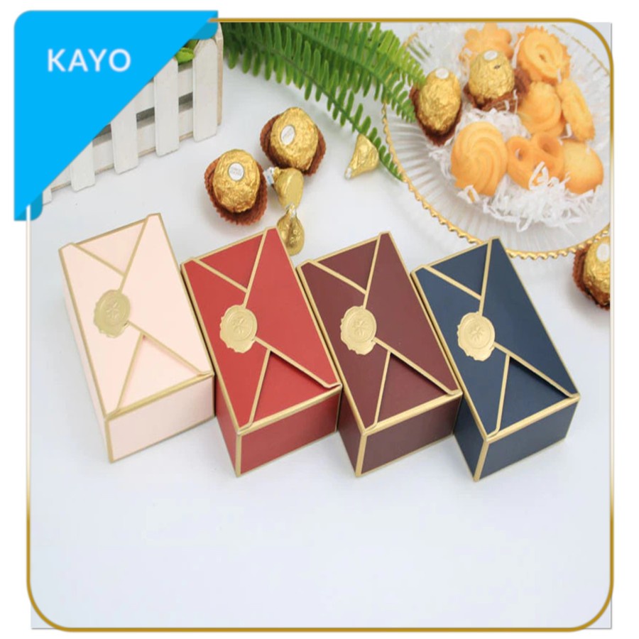 

Kotak Permen Kue Coklat Macaroon Pesta Pernikahan