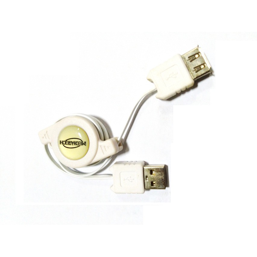 Kabel USB Retracable AM to AF Mediatech -  66905