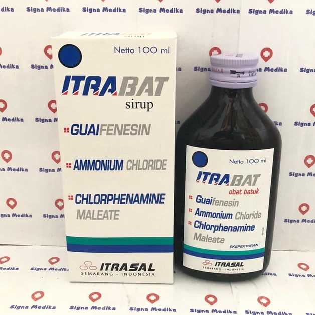 Obat Batuk Itrabat sirup 100 ml - Batuk Berdahak Alergi