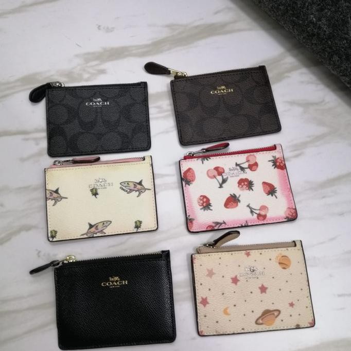-SIAP KIRIM- DOMPET KUNCI MOBIL COACH SIGNATURE