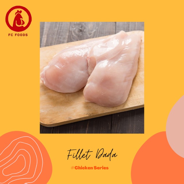 

Fillet Dada Ayam / Daging Ayam Dada / Boneless Dada Tanpa Kulit Frozen